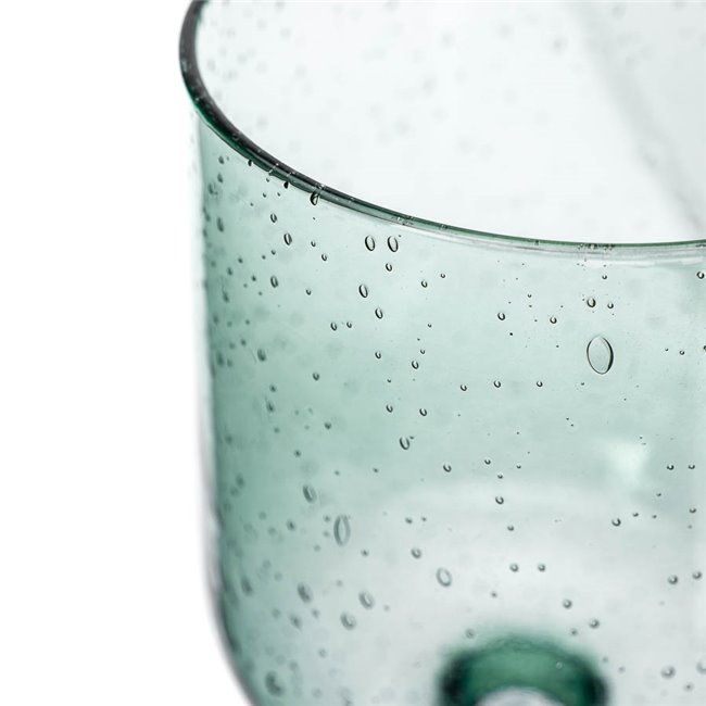 Wine glass Naia, green, H13.8cm D8cm 