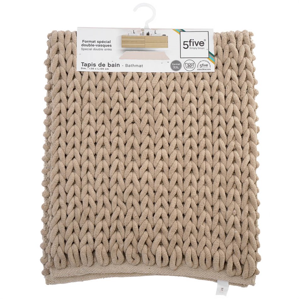 Bathmat thick Lin, H50x120x2cm