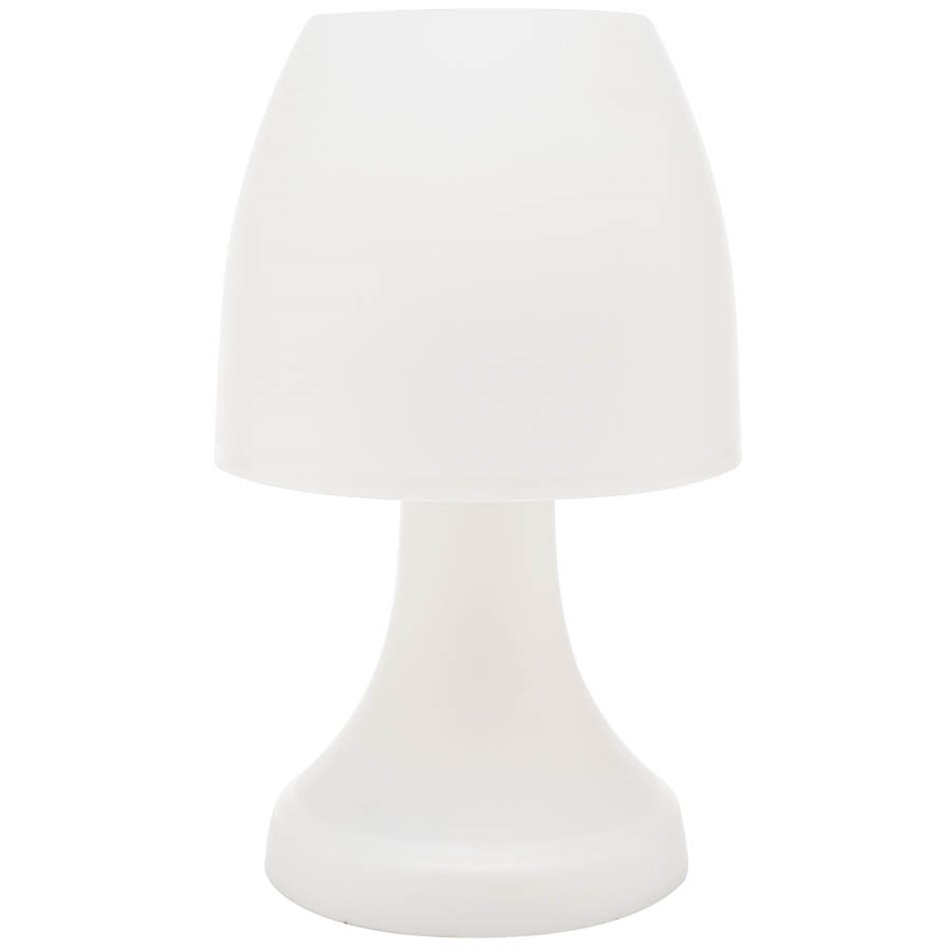 Outdoor lamp Dokk, white, H19.5cm, D12.5cm
