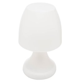 Outdoor lamp Dokk, white, H19.5cm, D12.5cm