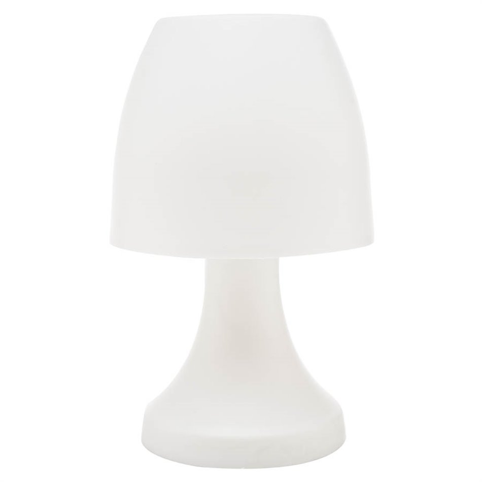 Outdoor lamp Dokk, white, H27.5cm, D17cm