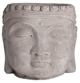 Svečturis Buddha ar sveci, H13cm, D13.5cm
