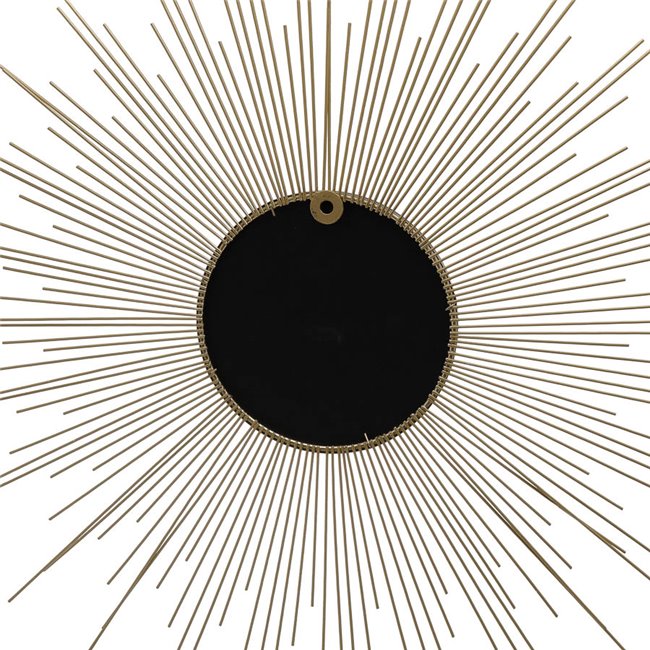 Mirror Gold sun, metal, D70x1.5cm