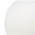 Outdoor LED ball, white, H28cm, D30cm