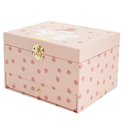 Mūzikas rotaslietu kastīte Summer, rozā, H12.5x19.2x15.5cm
