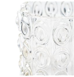 Windlight Transparent, glass, 7x7x7cm