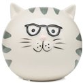 Saving bank Cat Brillo, ceramic, D9cm