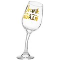 Wine glass Wobby in gift box, 420ml, H24.4x10.2x9.8cm