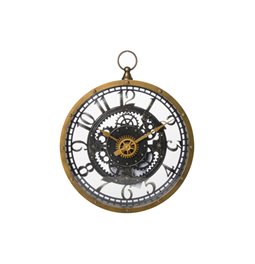 Wall clock Meca, H32.5x27x5.2cm