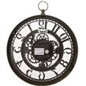 Wall clock Meca, H32.5x27x5.2cm