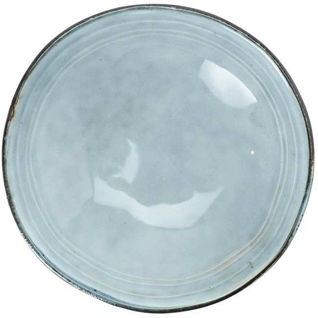 Bowl Flower, blue, D15cm