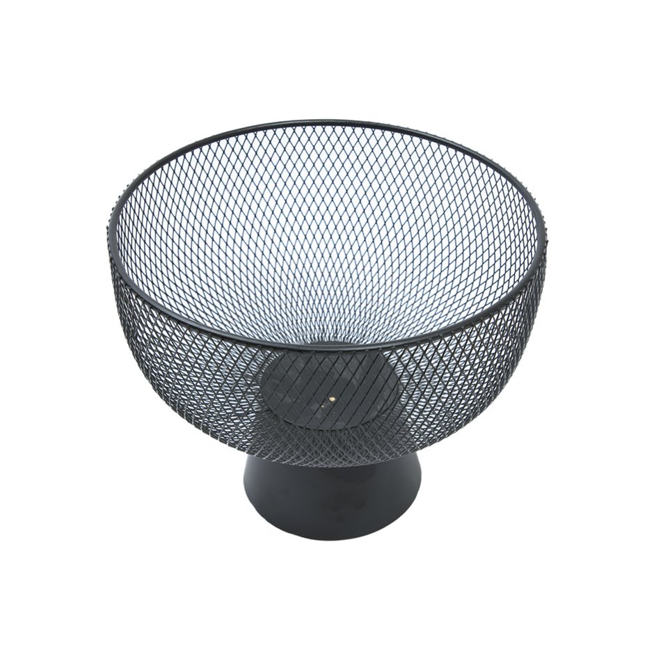 Декоративное блюдо Seoul L, черное, H20cm, H24cm