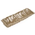 Decorative Dish Ultra Modern, platinum, 50x18.5cm