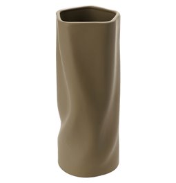 Vase Imperfect L, dust matt, 12x12x30cm