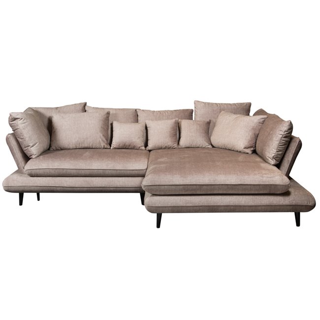 Sofa Wemonte, right corner, sleeping function, H90x283x181cm