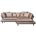 Sofa Wemonte, right corner, sleeping function, H90x283x181cm