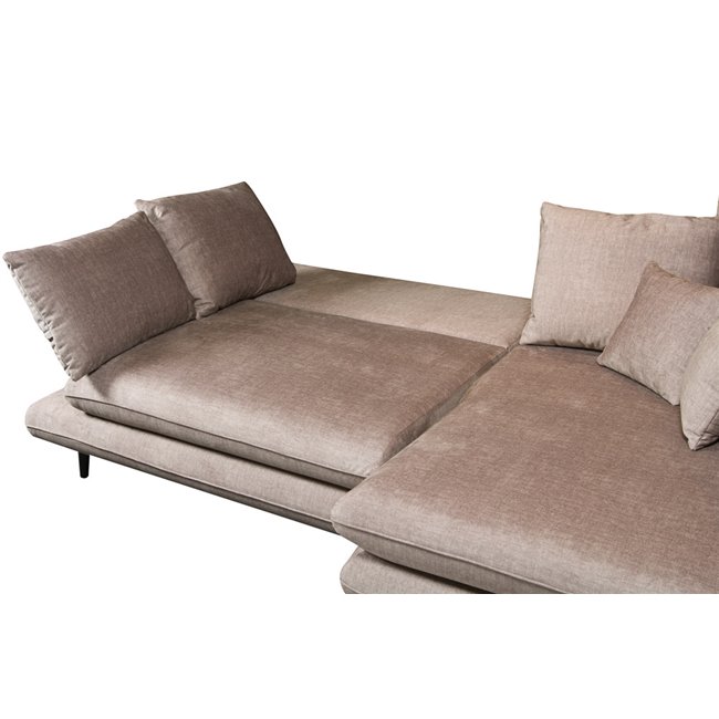 Sofa Wemonte, right corner, sleeping function, H90x283x181cm