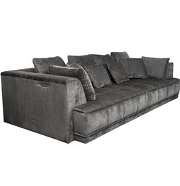 Sofa Wetiga, H88x302x136cm, seat h.-44cm