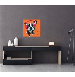 Paiting Hot Dog, 60x60cm