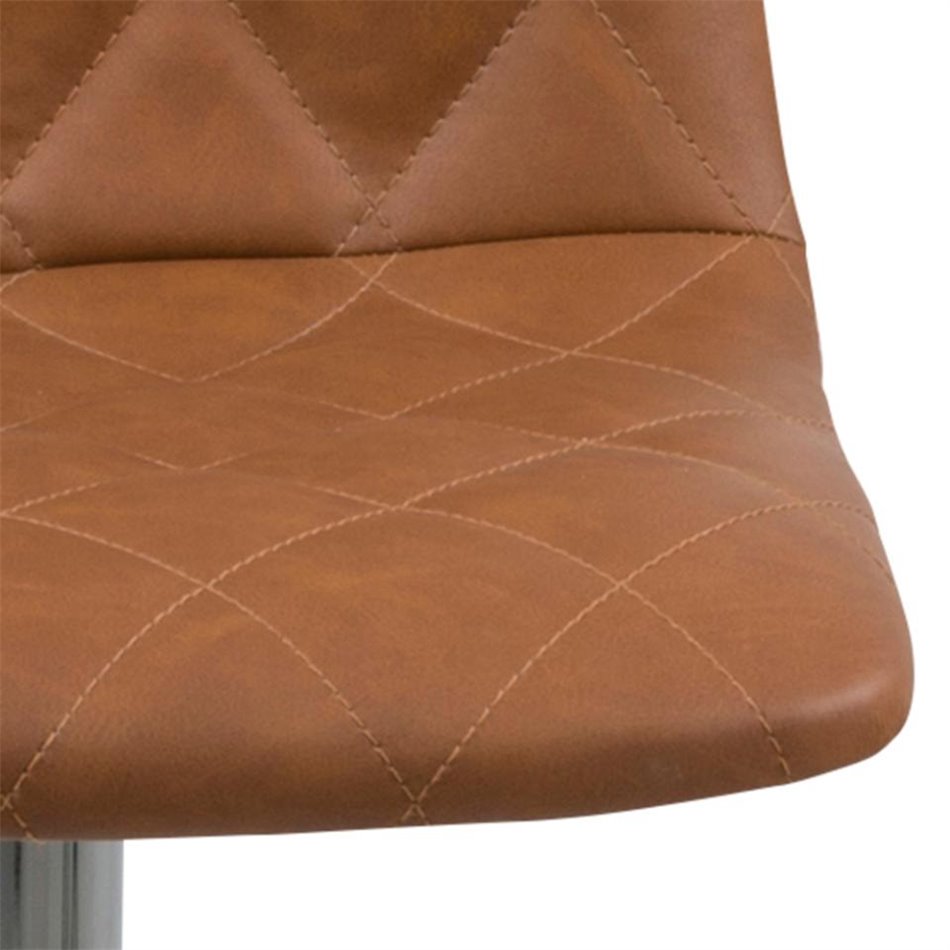 Bāra krēsls Amu, brūns, H110x40x48.5cm, sēd.v.h-61-82cm