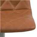 Bāra krēsls Amu, brūns, H110x40x48.5cm, sēd.v.h-61-82cm