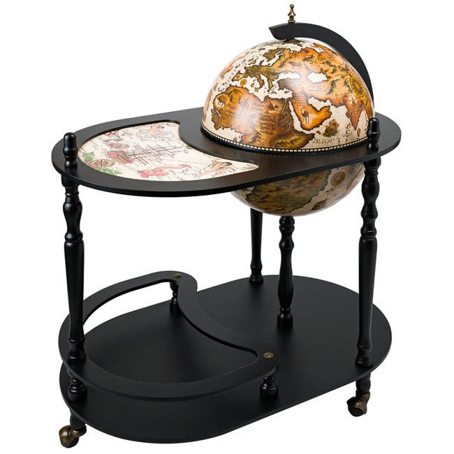 Drinks trolley Globuss, H91x81x51cm