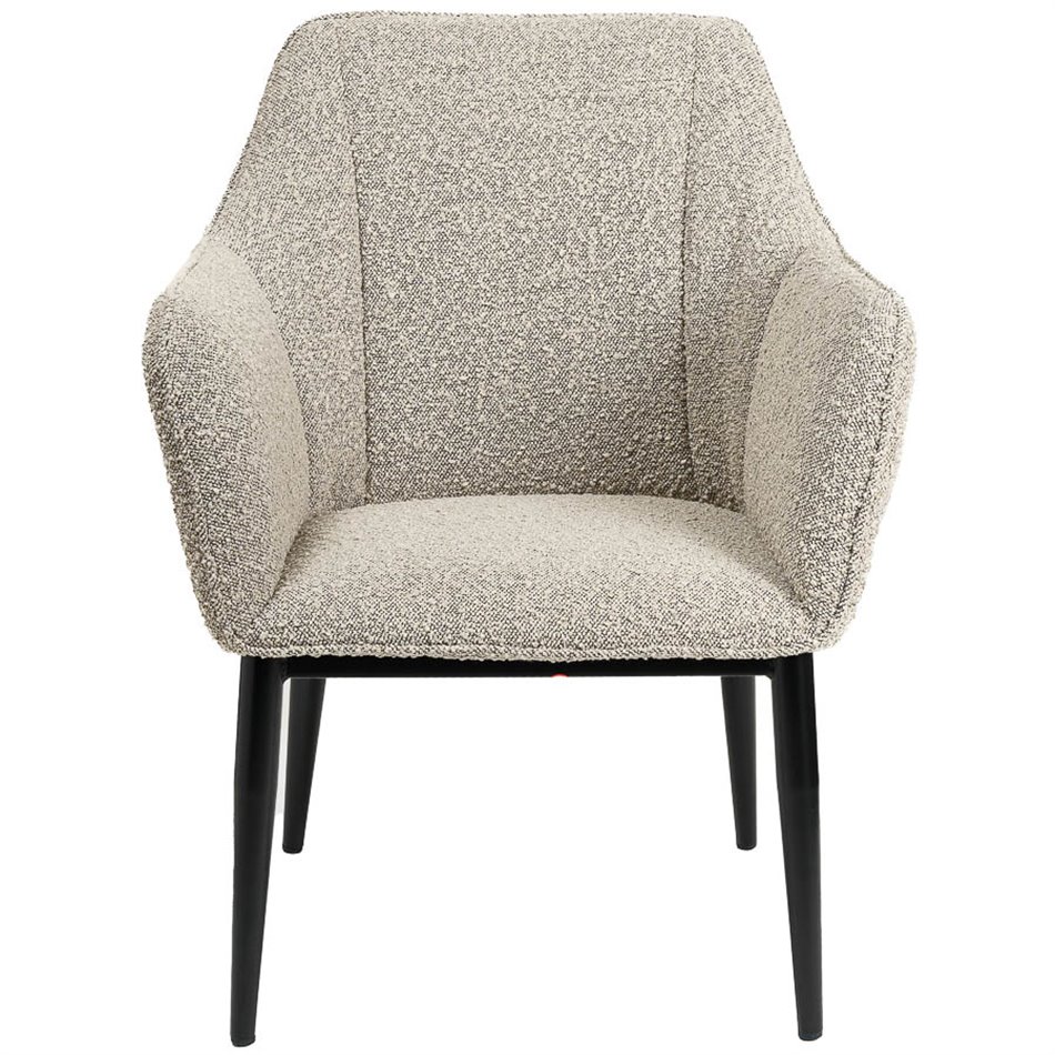 Armchair Sabara, taupe, H82x65x67cm, seat H48cm