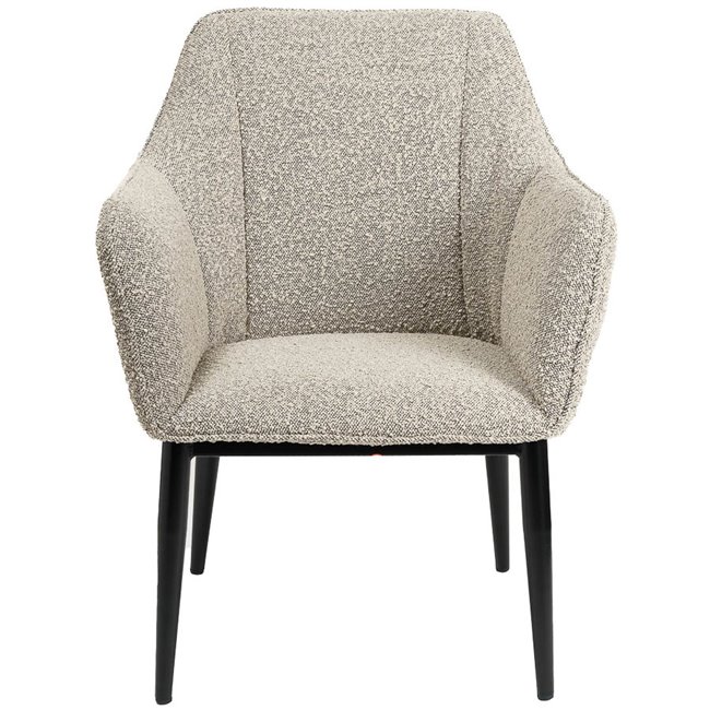 Armchair Sabara, taupe, H82x65x67cm, seat H48cm