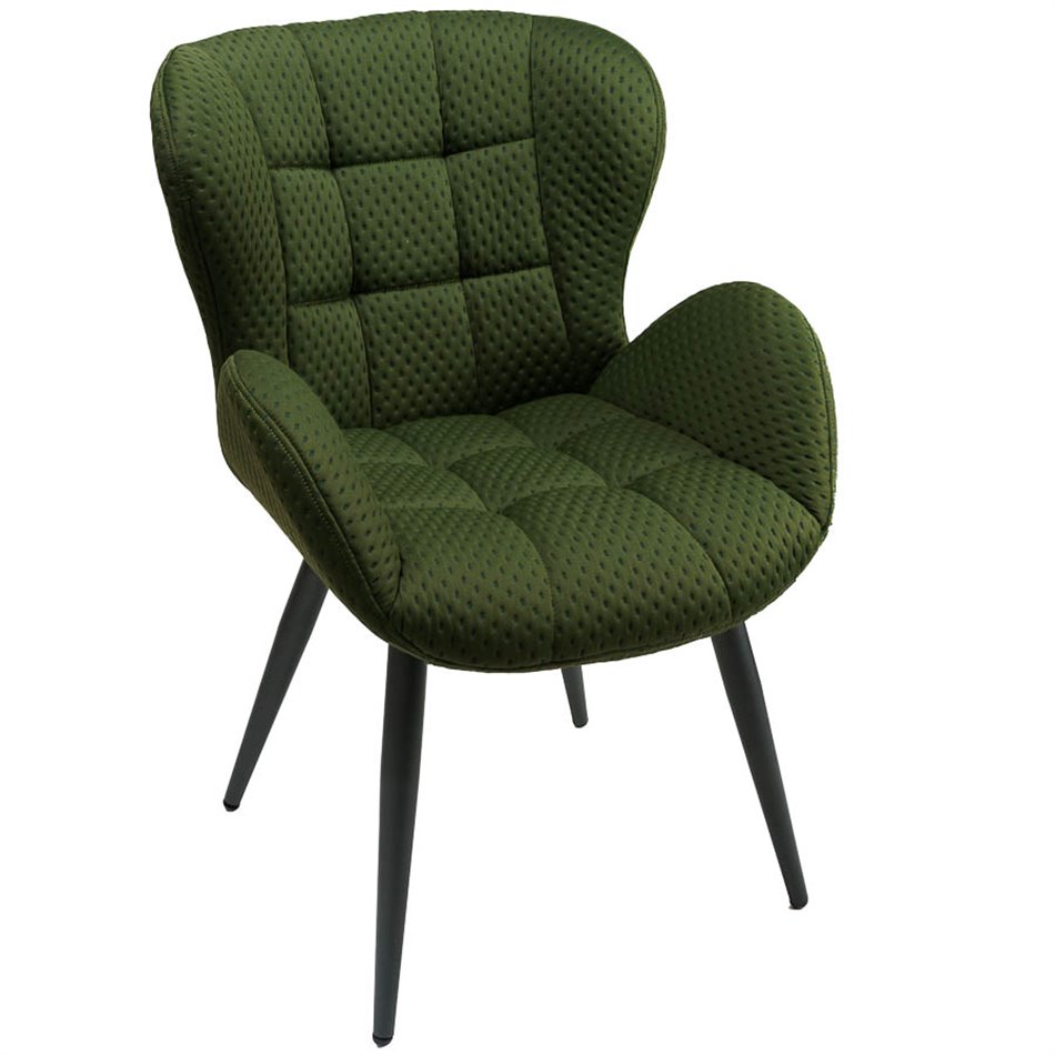 Chair Sandland, forest green, H87x64x59cm
