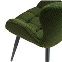 Chair Sandland, forest green, H87x64x59cm