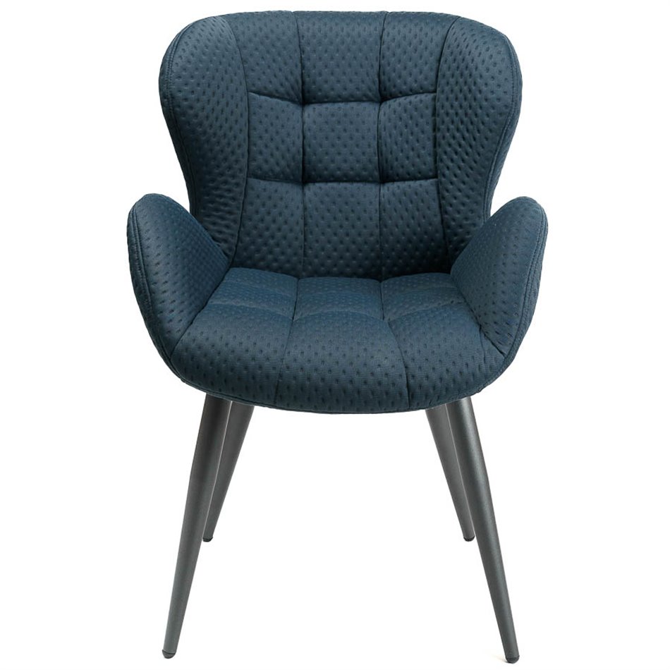 Chair Sandland, dark blue, H87x64x59cm