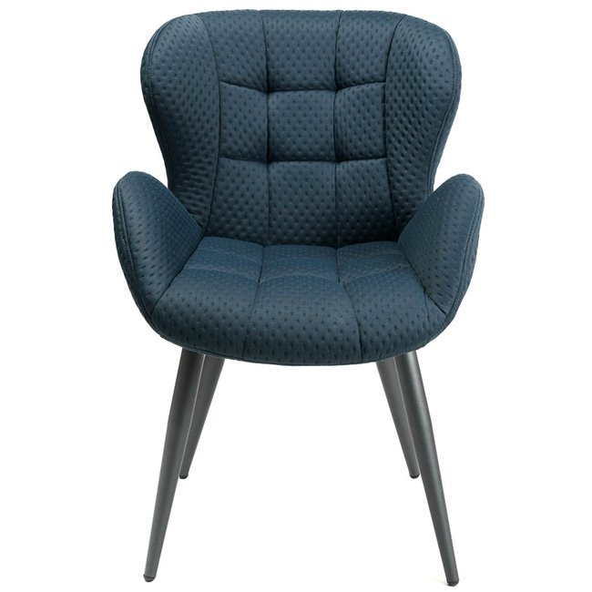 Chair Sandland, dark blue, H87x64x59cm