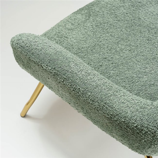 Atpūtas krēsls Sanday, olīvu zaļš, H103x92x82cm