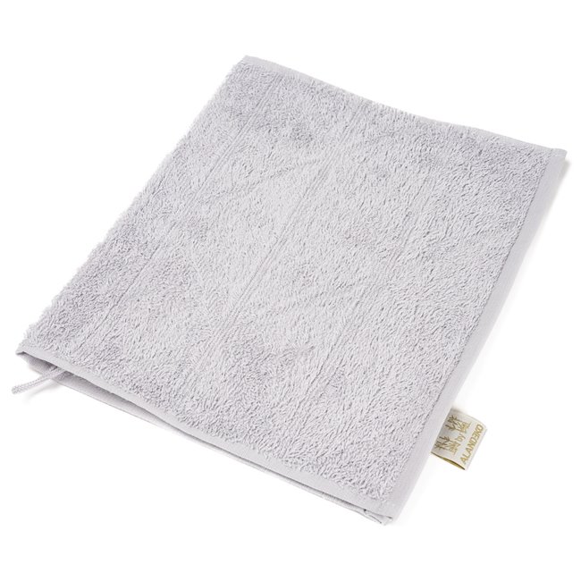 Bamboo towel Angolo, 30x50cm, l.grey, 550g/m2