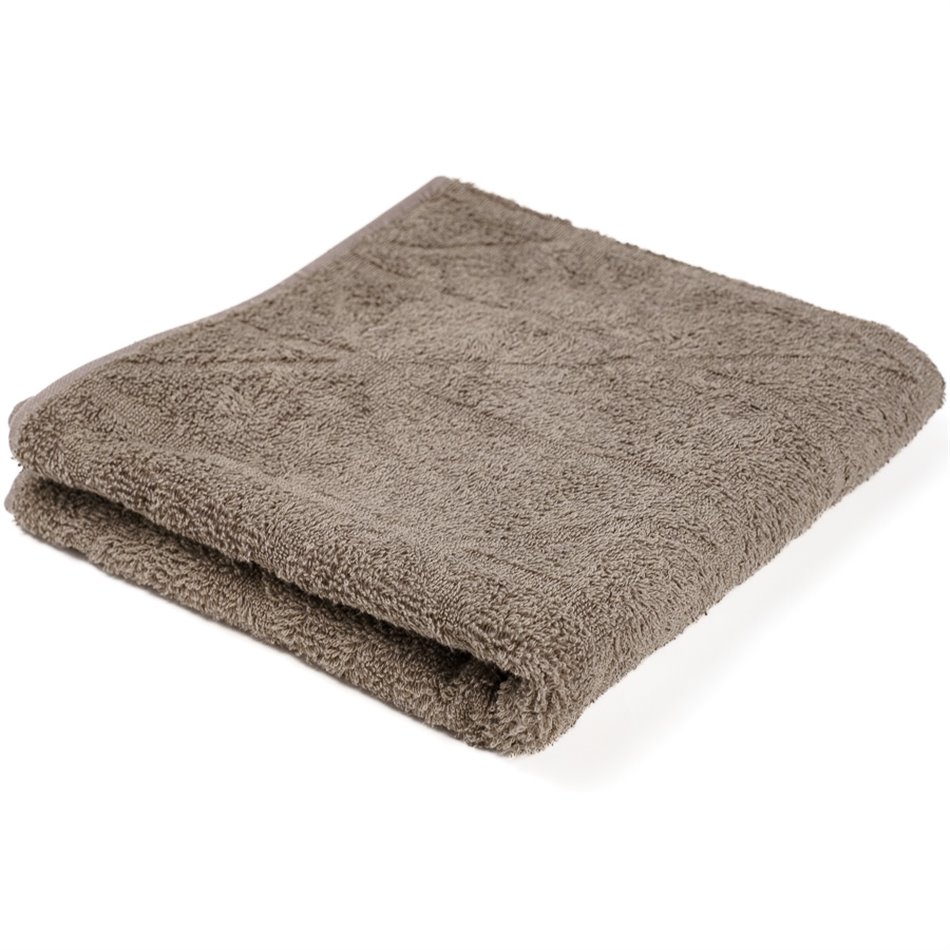 Bamboo towel Angolo, 50x100cm, taupe, 550g/m2