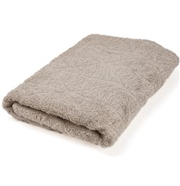 Bamboo towel Angolo, 70x140cm, pearl grey, 550g/m2