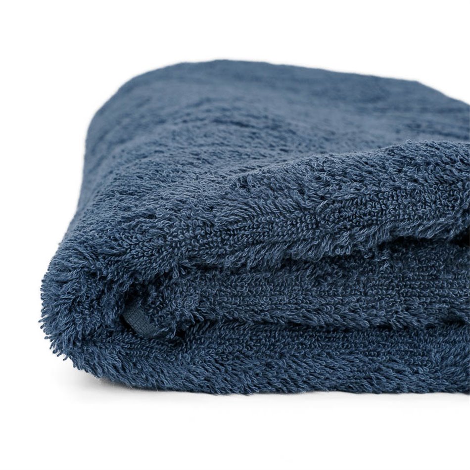 Bamboo towel Angolo, 70x140cm, marine blue, 550g/m2