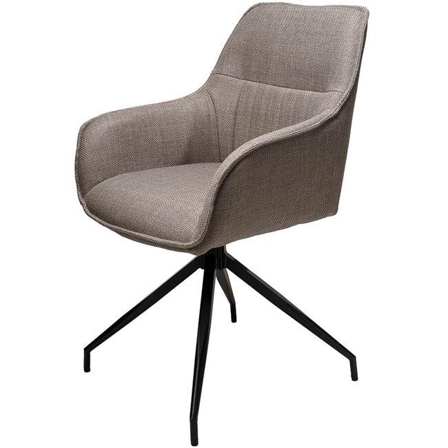Armchair Tamarino, grey, 88x59x58cm, SH49cm