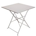 Dining table Palerme, foldable, grey, 71x70x70cm