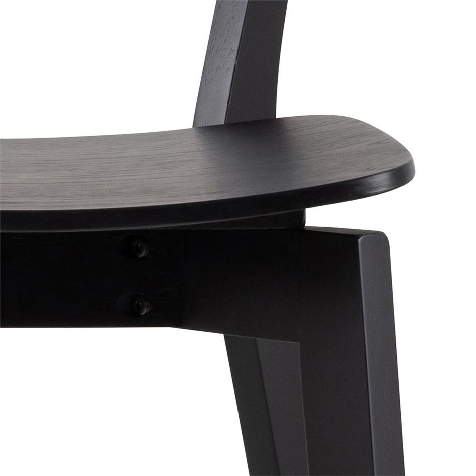 Барный стул Aroxby, комплект из 2 шт.,черный, H105x45x49cm