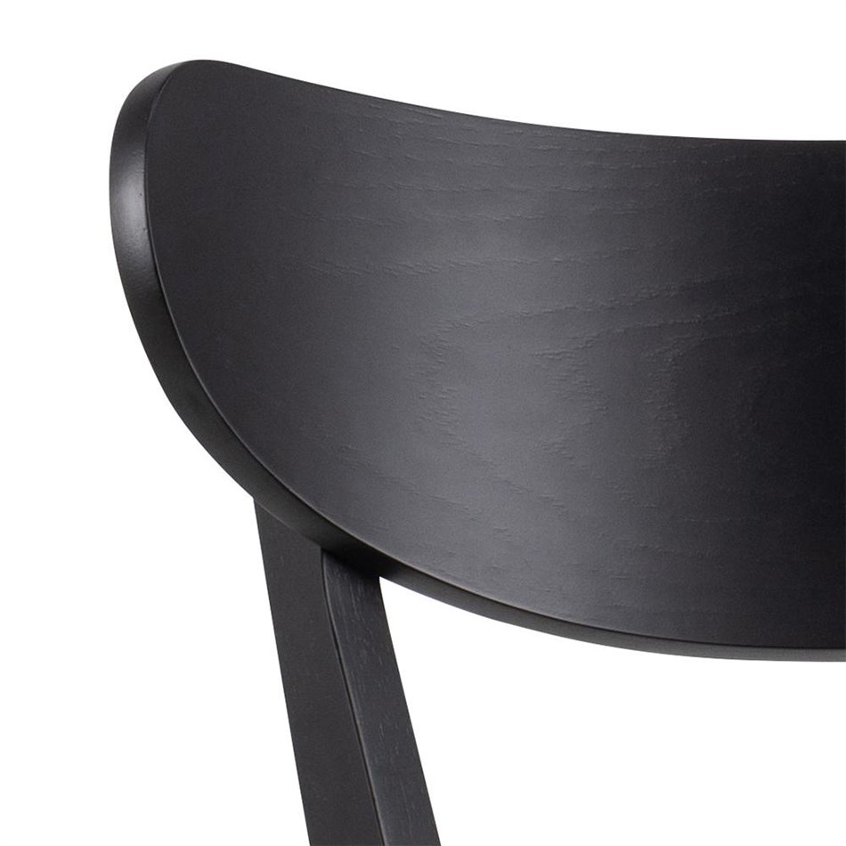 Барный стул Aroxby, комплект из 2 шт.,черный, H105x45x49cm