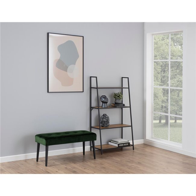 Скамья Aglory, зелёная, H45x95x38cm