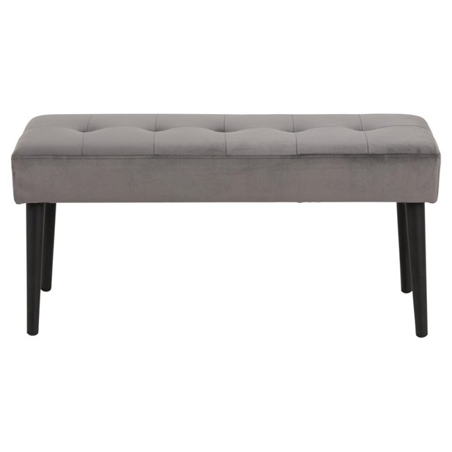 Скамья Aglory, серая, H45x95x38cm