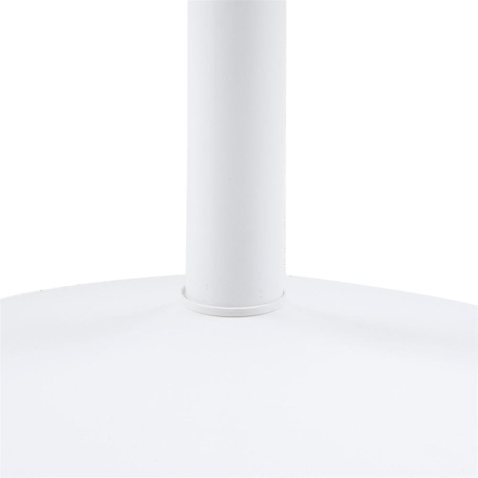 Dining table Abiza, white, D110cm, H74cm