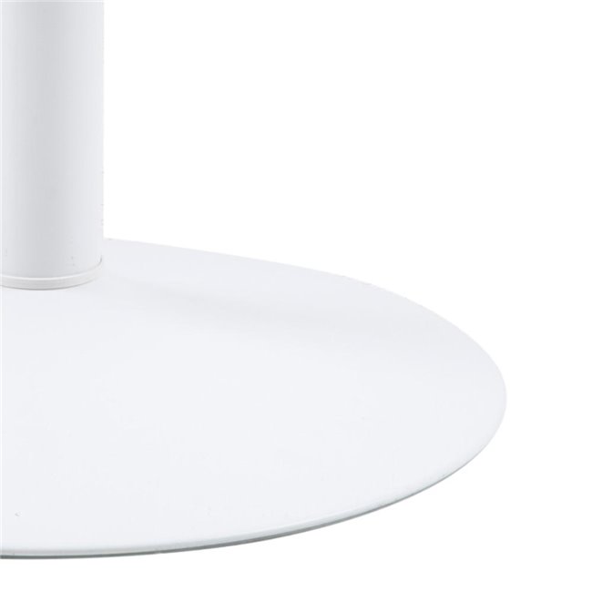 Dining table Abiza, white, D110cm, H74cm