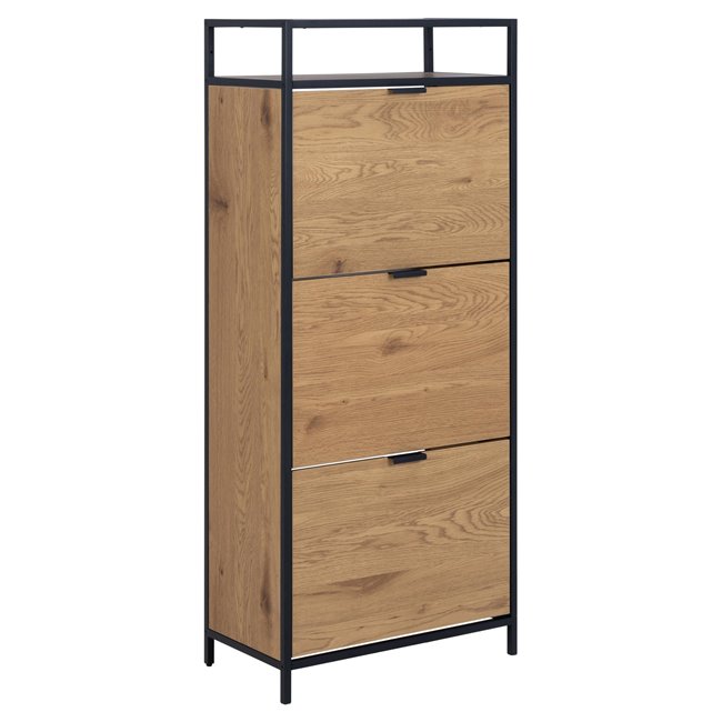 Shoe cabinet Aford, 129x56x30cm