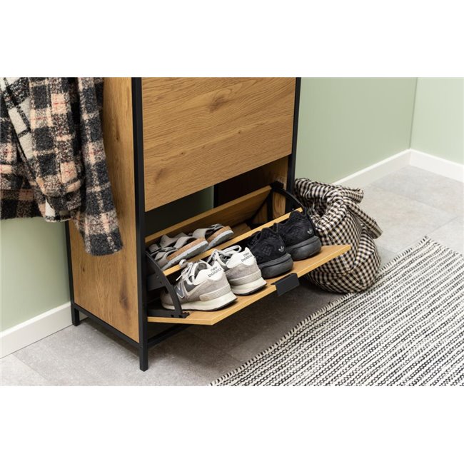 Shoe cabinet Aford, 129x56x30cm
