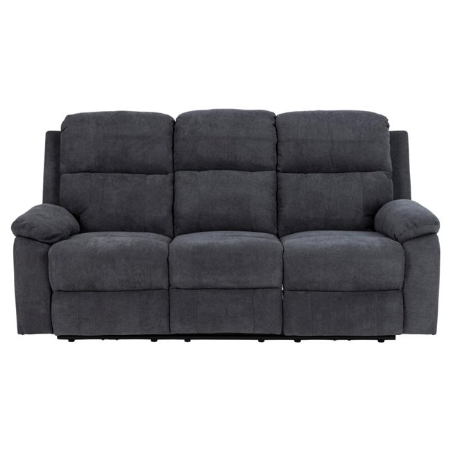 Sofa Amora, dark grey, H98x196.5x95cm