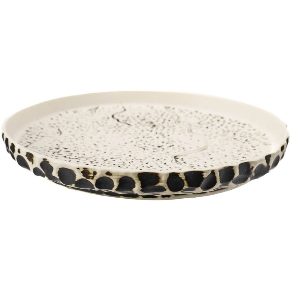 Plain plate Teide, D25x3cm