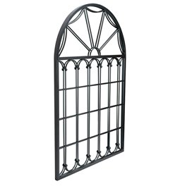 Mirror Barbara, black, 80x3.5x120cm